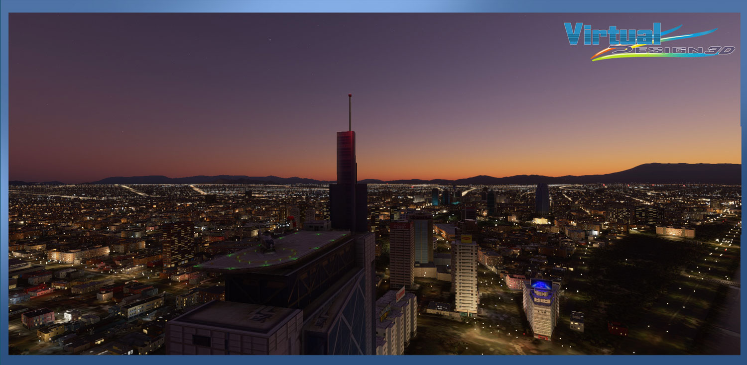 Virtual Design 3D - Santiago City MSFS